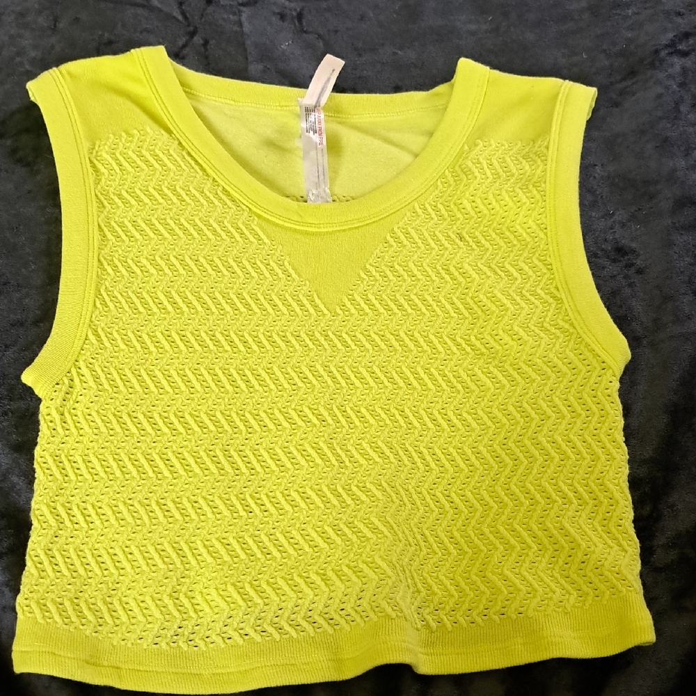 Free People Movement Sretchy Crop Top